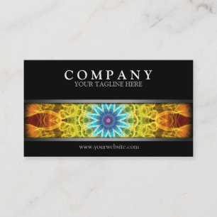 Modern Flower Bouquet Business Card