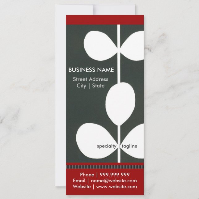 Modern Flower Business Pamphlet (Front)