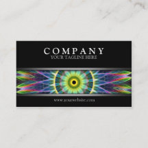 Modern Flower Eye Mandala