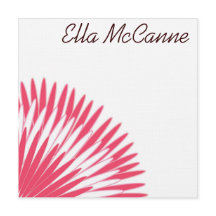 Modern Flower Petals in Pink