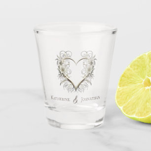 Modern Flowers-Wedding-Money/shot Dance- Shot Glass
