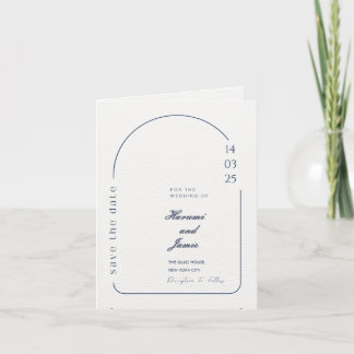 Modern Folded Wedding Invite – Elegant & Fun