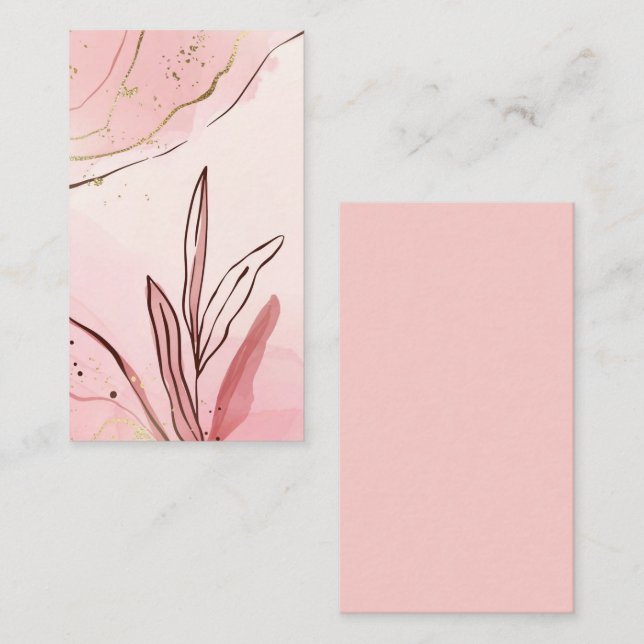 Modern Foliage Business Card (Front/Back)