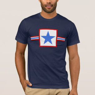 Modern Folk Art American Patriotic Shirt