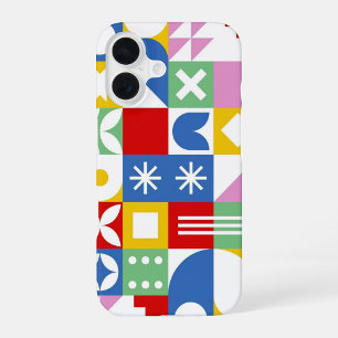 Modern Folk Art  iPhone 16 Case