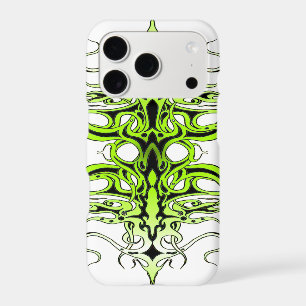 Modern Forest Green Celtic-Inspired Tribal Tattoo