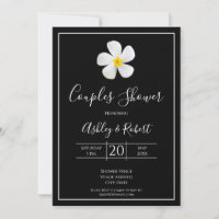 Modern Formal Classic, White on Black, Couples