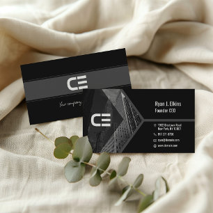 Modern Founder CEO Design for Professionals Business Card