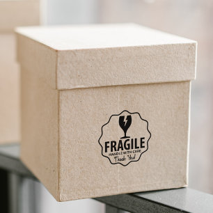 Modern Fragile, Packaging    Rubber Stamp
