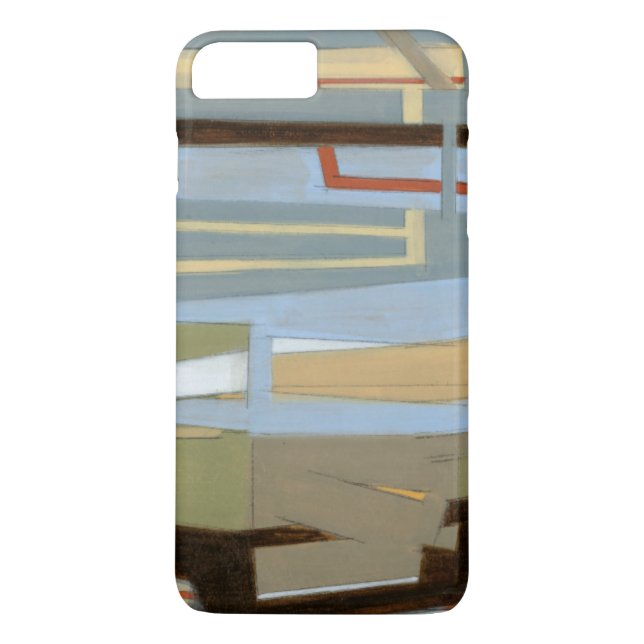 Modern Free Expression Painting by Norman Wyatt Case-Mate iPhone Case (Back)