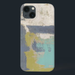 Modern Free Expression Painting iPhone 13 Case<br><div class="desc">This modern free expression painting was created by Megan Meagher. Purple, light blue and white brush strokes lay over a background of light green. Get a copy of this print today!</div>