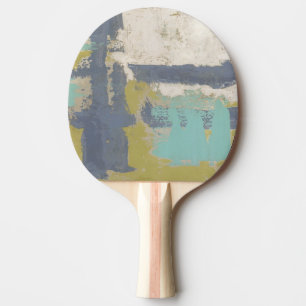 Modern Free Expression Painting Ping Pong Paddle