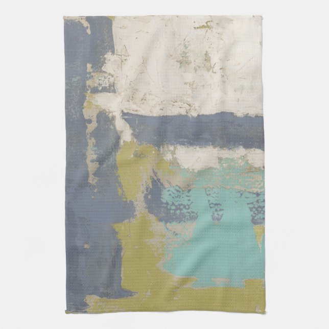 Modern Free Expression Painting Tea Towel (Vertical)