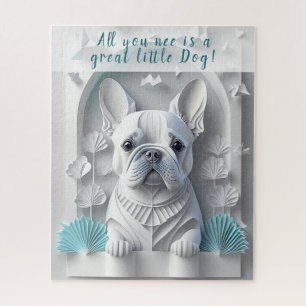 Modern French Bulldog Jigsaw Puzzle
