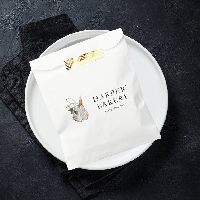 Modern Fresh Bakery Professional Logo  Business  Favour Bag (Creator Uploaded)