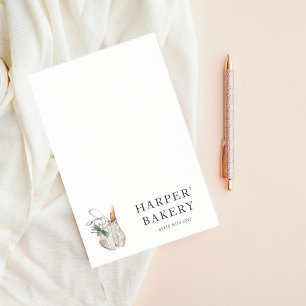 Modern Fresh Bakery Professional Logo  Business  Post-it Notes