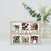 Modern Friends Forever Photo Collage Keepsake