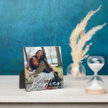 Modern Friendship Photo Gift Plaque<br><div class="desc">This product is a special item designed to celebrate and honour the bond of friendship. This product is often exchanged between friends as a token of appreciation and to strengthen their connection. it also serves as a reminder of the importance of friendship and allows friends to express their love, support,...</div>