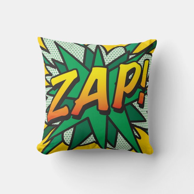 Modern Fun Colourful Trendy Cushion (Front)