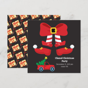 Modern Fun Festive Christmas  Holiday Card