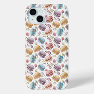 Modern Fun Sweet Macaroons iPhone 15 Mini Case
