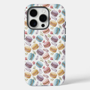 Modern Fun Sweet Macaroons iPhone 16 Pro Case