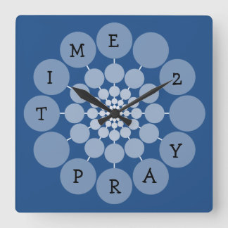 Modern Fun Time 2 Pray Clock