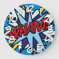 Modern Fun Typographic Colourful Comic Book WHAM