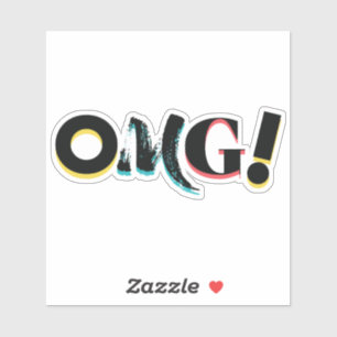 Modern, fun, vibrant, bold, trendy design of OMG!
