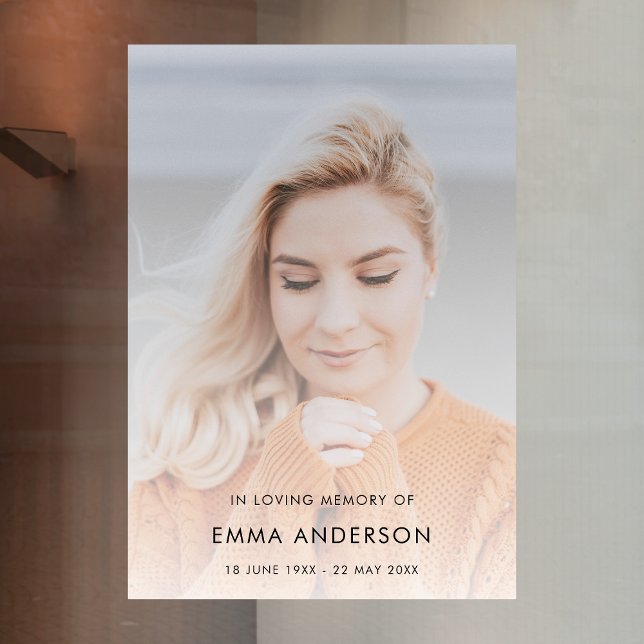 Modern Funeral | Celebration of Life Large Photo (Creator Uploaded)