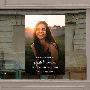 Modern Funeral Celebration of Life Memorial 