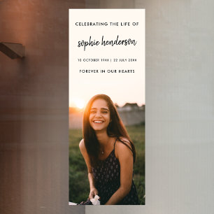 Modern Funeral   Celebration of Life Photo Script