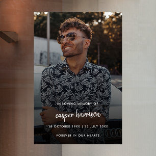 Modern Funeral Memorial   Celebration of Life