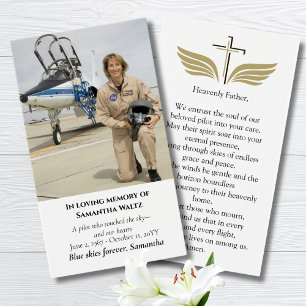 Modern Funeral Photo Funeral Prayer,Pilot,Aviation