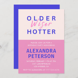 Modern Funny 84th birthday Invitation