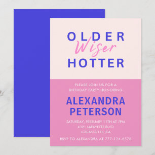 Modern Funny 99th birthday Invitation