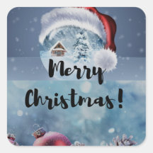 Modern funny cute Christmas reindeer