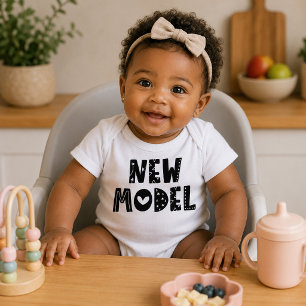 Modern Funny Cute Witty New Model Second Baby Bodysuit