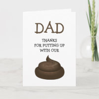 Modern Funny Dad | Poop Happy Father's Day