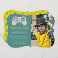 Modern Gamer Any Age Birthday Photo