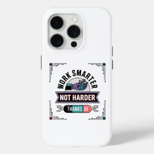 Modern Geek Tech Trends Digital Transformation iPhone 15 Pro Case
