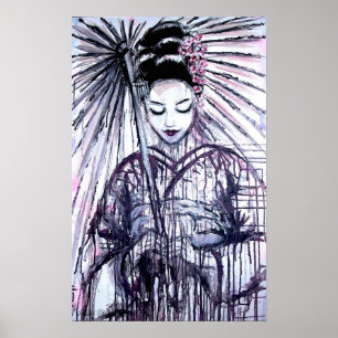 Modern Geisha Art Print