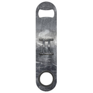 Modern Gemini Zodiac Sign Grunge Distressed Style