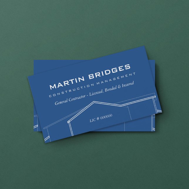 Modern General Construction Business Cards (Creator Uploaded)