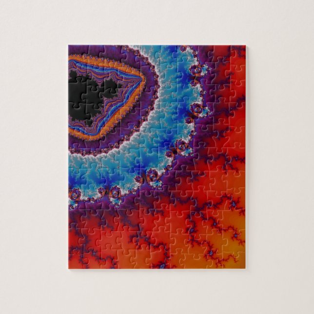 Modern Geode Jigsaw Puzzle (Vertical)
