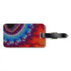 Modern Geode Luggage Tag