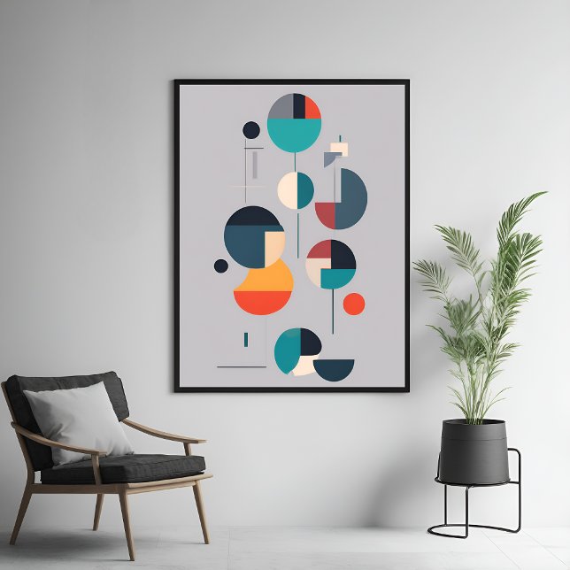 Modern Geometric Abstract Art - Minimalist Design Poster (Creator Uploaded)