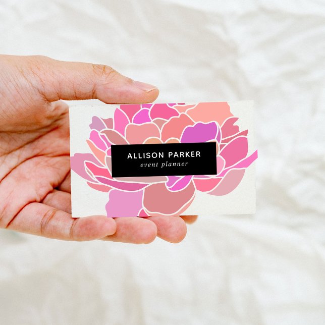 Modern Geometric Abstract Business Card (Creator Uploaded)