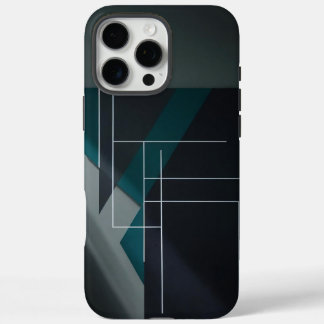 Modern Geometric Abstract iPhone Case