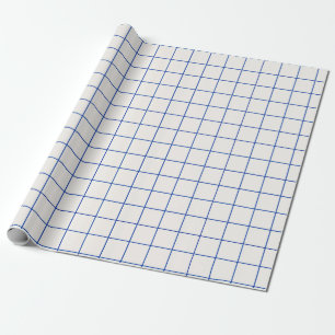 Modern geometric abstract pattern design with simp wrapping paper